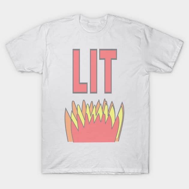 LIT T-Shirt by STONEYGHOST